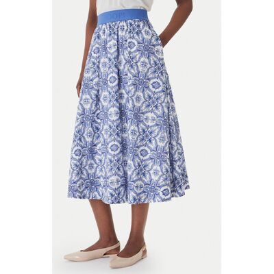 JOOP! Spódnica midi Saki2 30102101 Niebieski Regular Fit 42 Niebieski Damskie JOOP! Spódnica midi Saki2 30102101 Niebieski Regular Fit 42 Niebieski Damskie