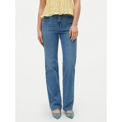 Vero Moda Jeansy Tessa 10315494 Niebieski Straight Fit 31_34 Niebieski Damskie Vero Moda Jeansy Tessa 10315494 Niebieski Straight Fit 31_34 Niebieski Damskie