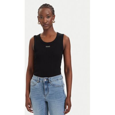 Liu Jo Sport Top TA6097 J4822 Czarny Slim Fit XS Czarny Damskie Liu Jo Sport Top TA6097 J4822 Czarny Slim Fit XS Czarny Damskie