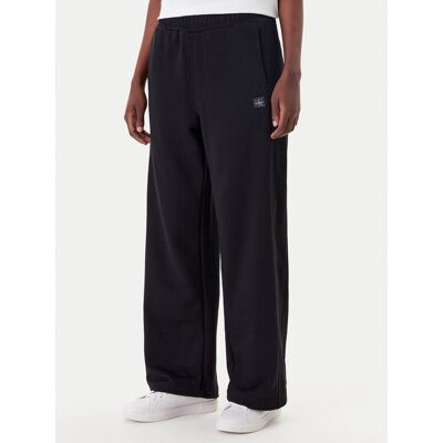 Calvin Klein Jeans Spodnie dresowe LV047C249G Czarny Regular Fit XS Czarny Damskie Calvin Klein Jeans Spodnie dresowe LV047C249G Czarny Regular Fit XS Czarny Damskie