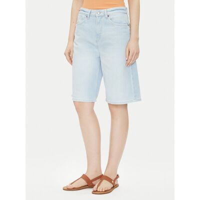 Pepe Jeans Szorty jeansowe PL801176 Niebieski Loose Fit 26 Niebieski Damskie Pepe Jeans Szorty jeansowe PL801176 Niebieski Loose Fit 26 Niebieski Damskie