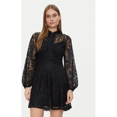 Vila Sukienka codzienna 14109364 Czarny Slim Fit S Czarny Damskie Vila Sukienka codzienna 14109364 Czarny Slim Fit S Czarny Damskie