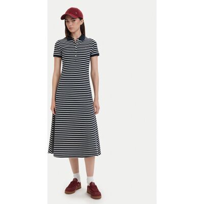 Tommy Jeans Sukienka codzienna DW0DW20383 Granatowy Regular Fit XXS Granatowy Damskie Tommy Jeans Sukienka codzienna DW0DW20383 Granatowy Regular Fit XXS Granatowy Damskie