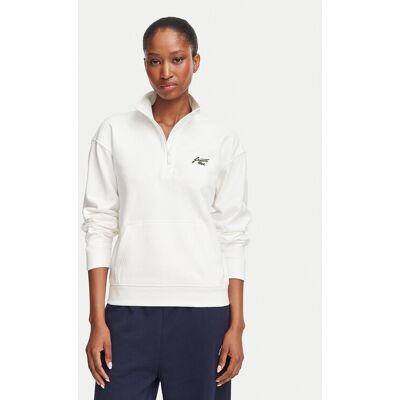Lacoste Bluza SF8504 Kremowy Relaxed Fit 40 Kremowy Damskie Lacoste Bluza SF8504 Kremowy Relaxed Fit 40 Kremowy Damskie