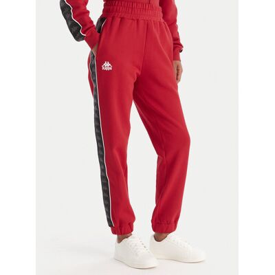 Kappa Spodnie dresowe Banda Adina 311M8HW Czerwony Regular Fit XS Czerwony Damskie Kappa Spodnie dresowe Banda Adina 311M8HW Czerwony Regular Fit XS Czerwony Damskie