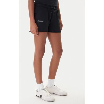 Kappa Szorty sportowe Fefra 351K2RW Czarny Regular Fit XS Czarny Damskie Kappa Szorty sportowe Fefra 351K2RW Czarny Regular Fit XS Czarny Damskie
