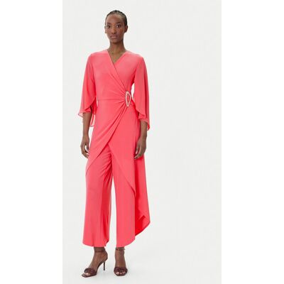 Joseph Ribkoff Kombinezon 261783 Różowy Regular Fit 38 Różowy Damskie Joseph Ribkoff Kombinezon 261783 Różowy Regular Fit 38 Różowy Damskie
