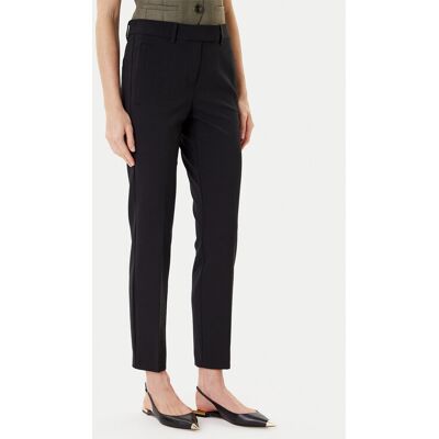 Marella Chinosy Opaco 2523136101 Czarny Slim Fit 38 Czarny Damskie Marella Chinosy Opaco 2523136101 Czarny Slim Fit 38 Czarny Damskie