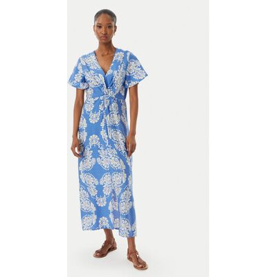 LOLA CASADEMUNT Sukienka letnia LS2616137 Niebieski Regular Fit XS Niebieski Damskie LOLA CASADEMUNT Sukienka letnia LS2616137 Niebieski Regular Fit XS Niebieski Damskie