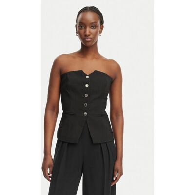 Morgan Top 251-CLODI.F Czarny Regular Fit 38 Czarny Damskie Morgan Top 251-CLODI.F Czarny Regular Fit 38 Czarny Damskie