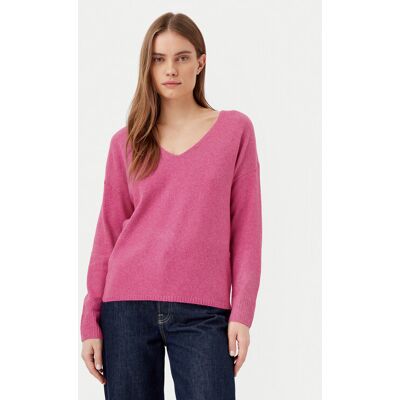ONLY Sweter Rica 15224360 Różowy Regular Fit S Różowy Damskie ONLY Sweter Rica 15224360 Różowy Regular Fit S Różowy Damskie