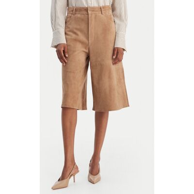 Marella Szorty skórzane Scoglio 2613431021 Beżowy Relaxed Fit 42 Beżowy Damskie Marella Szorty skórzane Scoglio 2613431021 Beżowy Relaxed Fit 42 Beżowy Damskie