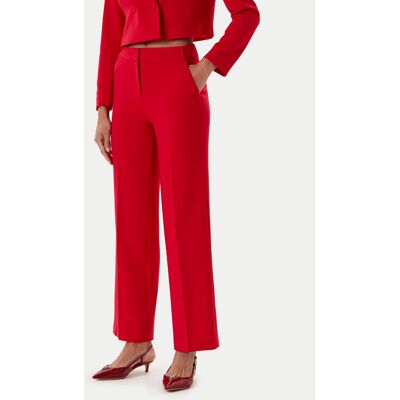 Tatuum Spodnie materiałowe Masda 3 T2508.147 Czerwony Wide Leg 40 Czerwony Damskie Tatuum Spodnie materiałowe Masda 3 T2508.147 Czerwony Wide Leg 40 Czerwony Damskie