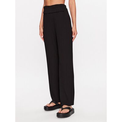 YAS Spodnie materiałowe 26028051 Czarny Regular Fit M Czarny Damskie YAS Spodnie materiałowe 26028051 Czarny Regular Fit M Czarny Damskie