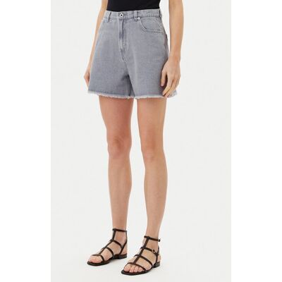 Pepe Jeans Szorty jeansowe PL801112 Szary Slim Fit 24 Szary Damskie Pepe Jeans Szorty jeansowe PL801112 Szary Slim Fit 24 Szary Damskie