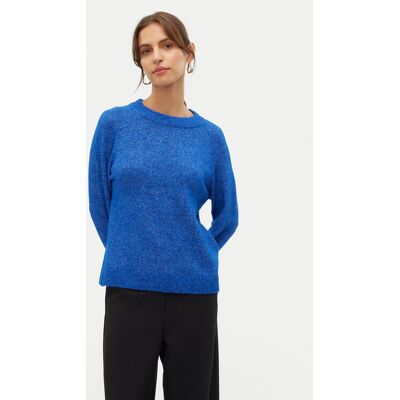 Vero Moda Sweter Filuca 10298674 Niebieski Regular Fit M Niebieski Damskie Vero Moda Sweter Filuca 10298674 Niebieski Regular Fit M Niebieski Damskie