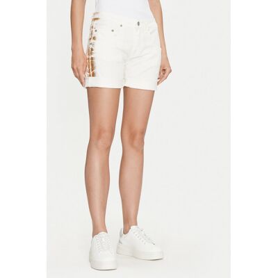 Please Szorty jeansowe Unbleached D0G8CV9W8L Écru Regular Fit L Kremowy Damskie Please Szorty jeansowe Unbleached D0G8CV9W8L Écru Regular Fit L Kremowy Damskie