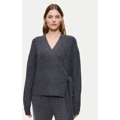 Triumph Kardigan Amourette Cozy 10225069 Szary Relaxed Fit 38 Szary Damskie Triumph Kardigan Amourette Cozy 10225069 Szary Relaxed Fit 38 Szary Damskie