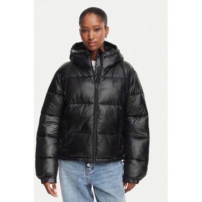 Kappa Kurtka zimowa Marlene 36226VW Czarny Comfort Fit XL Czarny Damskie Kappa Kurtka zimowa Marlene 36226VW Czarny Comfort Fit XL Czarny Damskie