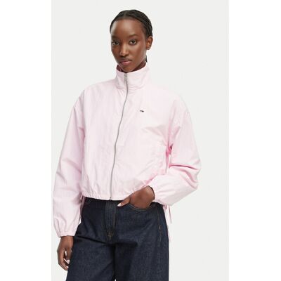 Tommy Jeans Kurtka przejściowa DW0DW22325 Różowy jasny Regular Fit S Różowy jasny Damskie Tommy Jeans Kurtka przejściowa DW0DW22325 Różowy jasny Regular Fit S Różowy jasny Damskie