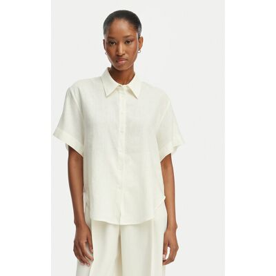 HUGO Koszula Encantada 50566793 Beżowy Relaxed Fit 34 Beżowy Damskie HUGO Koszula Encantada 50566793 Beżowy Relaxed Fit 34 Beżowy Damskie