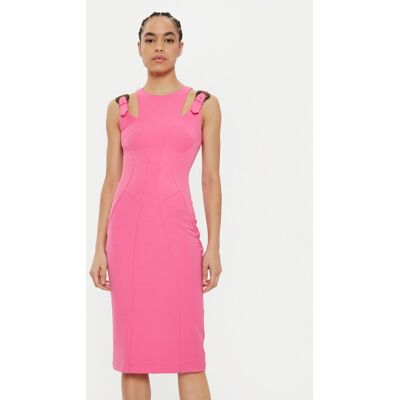 Versace Jeans Couture Sukienka koktajlowa 78HAO913 N0356 Różowy Regular Fit 40 Różowy Damskie Versace Jeans Couture Sukienka koktajlowa 78HAO913 N0356 Różowy Regular Fit 40 Różowy Damskie
