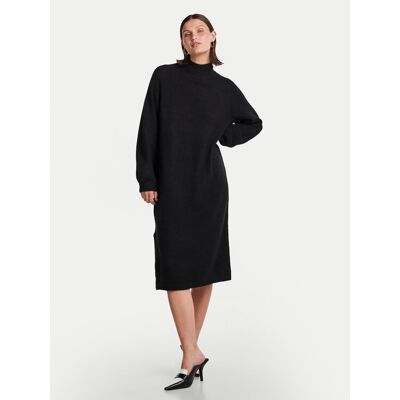 YAS Sukienka dzianinowa Balis 26030704 Czarny Loose Fit M Czarny Damskie YAS Sukienka dzianinowa Balis 26030704 Czarny Loose Fit M Czarny Damskie