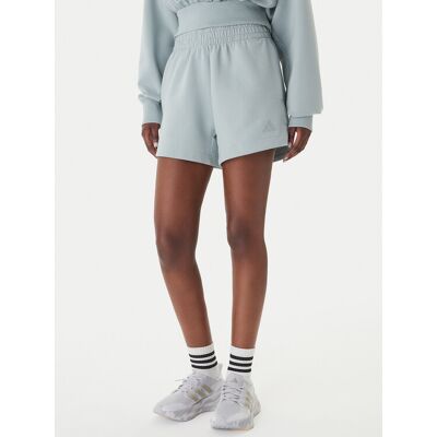 Adidas Szorty sportowe Soft Lux KA6996 Zielony Loose Fit L Zielony Damskie Adidas Szorty sportowe Soft Lux KA6996 Zielony Loose Fit L Zielony Damskie