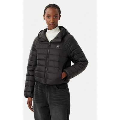 Calvin Klein Jeans Kurtka przejściowa LV047G505G Czarny Regular Fit M Czarny Damskie Calvin Klein Jeans Kurtka przejściowa LV047G505G Czarny Regular Fit M Czarny Damskie