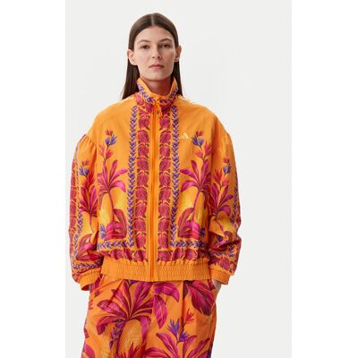 Adidas Kurtka przejściowa FARM Premium JD6305 Pomarańczowy Loose Fit S Pomarańczowy Damskie Adidas Kurtka przejściowa FARM Premium JD6305 Pomarańczowy Loose Fit S Pomarańczowy Damskie