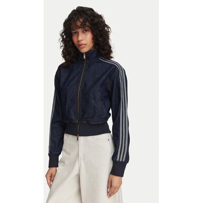 Adidas Kurtka jeansowa Firebird KQ6491 Granatowy Slim Fit XS Granatowy Damskie Adidas Kurtka jeansowa Firebird KQ6491 Granatowy Slim Fit XS Granatowy Damskie