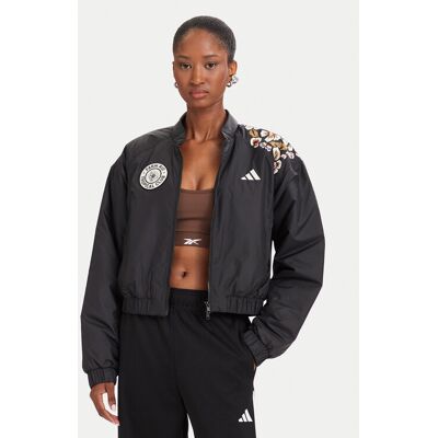 Adidas Kurtka bomber X Farm Rio KR0282 Czarny Regular Fit L Czarny Damskie Adidas Kurtka bomber X Farm Rio KR0282 Czarny Regular Fit L Czarny Damskie