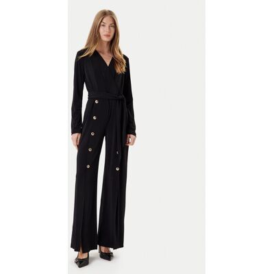 Joseph Ribkoff Kombinezon 253119 Czarny Regular Fit 46 Czarny Damskie Joseph Ribkoff Kombinezon 253119 Czarny Regular Fit 46 Czarny Damskie