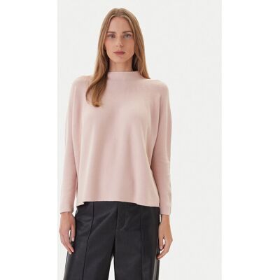 Kontatto Sweter 3M0811C Różowy Regular Fit NOSIZE Różowy Damskie Kontatto Sweter 3M0811C Różowy Regular Fit NOSIZE Różowy Damskie