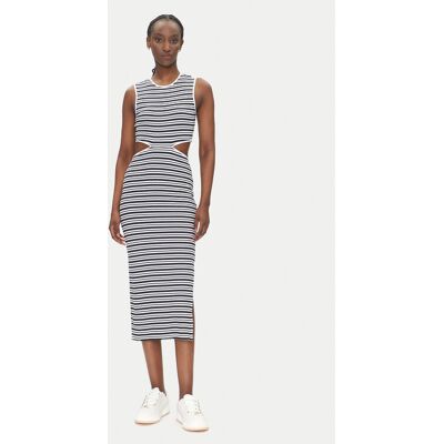 Giorgio Armani EA7 Emporio Armani Sukienka dzianinowa 7W000301 AF12654 FB101 Biały L Czarny Damskie Giorgio Armani EA7 Emporio Armani Sukienka dzianinowa 7W000301 AF12654 FB101 Biały L Czarny Damskie