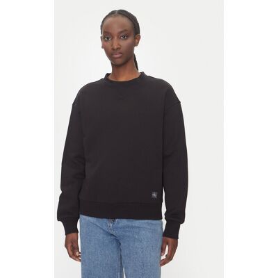 Calvin Klein Jeans Bluza LV047B238G Czarny Regular Fit S Czarny Damskie Calvin Klein Jeans Bluza LV047B238G Czarny Regular Fit S Czarny Damskie