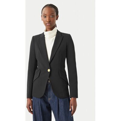 Marciano Guess Marynarka G6YN03 W3121 Czarny Regular Fit 40 Czarny Damskie Marciano Guess Marynarka G6YN03 W3121 Czarny Regular Fit 40 Czarny Damskie
