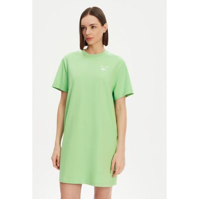 Lacoste Sukienka codzienna EF9573 Zielony Regular Fit 36 Zielony Damskie Lacoste Sukienka codzienna EF9573 Zielony Regular Fit 36 Zielony Damskie