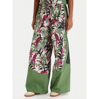 Adidas Spodnie dresowe Farm Rio Premium KD4642 Zielony Loose Fit S Zielony Damskie Adidas Spodnie dresowe Farm Rio Premium KD4642 Zielony Loose Fit S Zielony Damskie