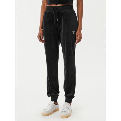Guess Spodnie dresowe V3BB27 K0232 Czarny Regular Fit XXS Czarny Damskie Guess Spodnie dresowe V3BB27 K0232 Czarny Regular Fit XXS Czarny Damskie