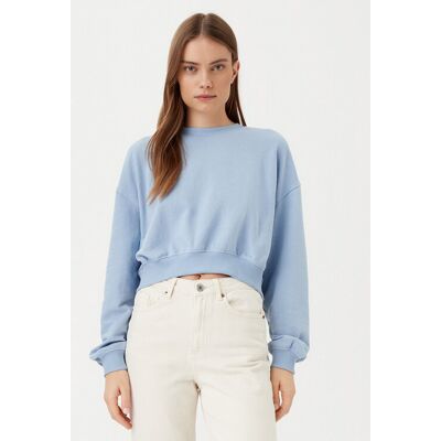 ONLY Bluza Bella 15341904 Błękitny Regular Fit M Niebieski jasny Damskie ONLY Bluza Bella 15341904 Błękitny Regular Fit M Niebieski jasny Damskie
