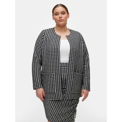 Vero Moda Curve Marynarka Bena 10302003 Czarny Regular Fit 46_48 Czarny Damskie Vero Moda Curve Marynarka Bena 10302003 Czarny Regular Fit 46_48 Czarny Damskie