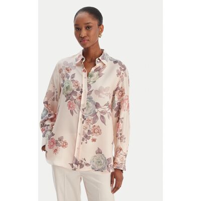 Marella Koszula Salve 2613111141 Różowy Relaxed Fit 42 Różowy Damskie Marella Koszula Salve 2613111141 Różowy Relaxed Fit 42 Różowy Damskie