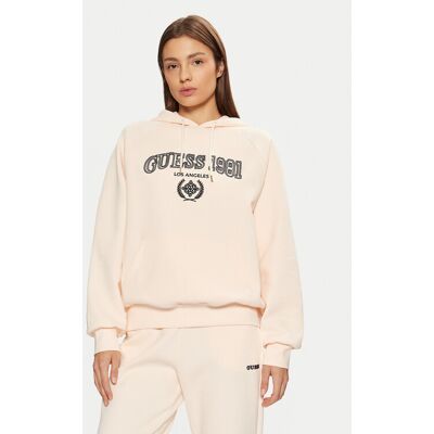 Guess Bluza V5RQ02 KCLD1 Écru Regular Fit XXS Kremowy Damskie Guess Bluza V5RQ02 KCLD1 Écru Regular Fit XXS Kremowy Damskie