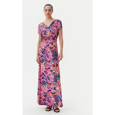 Morgan Sukienka letnia 251-RPLAYA Kolorowy Regular Fit 36 Kolorowy Damskie Morgan Sukienka letnia 251-RPLAYA Kolorowy Regular Fit 36 Kolorowy Damskie
