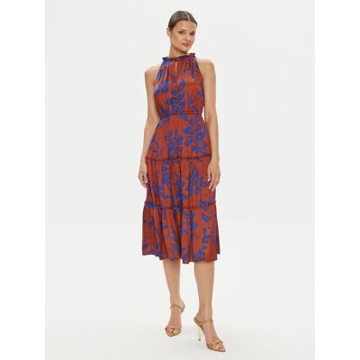 Gap Sukienka letnia 665843-01 Brązowy Loose Fit M Brązowy Damskie Gap Sukienka letnia 665843-01 Brązowy Loose Fit M Brązowy Damskie