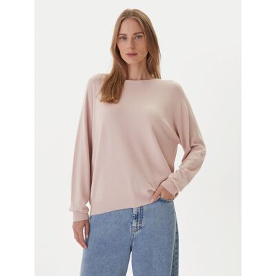 Kontatto Sweter 3M0820C Różowy Regular Fit NOSIZE Różowy Damskie Kontatto Sweter 3M0820C Różowy Regular Fit NOSIZE Różowy Damskie