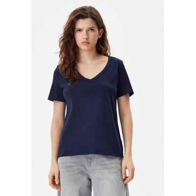 Gap T-Shirt 740140-06 Granatowy Regular Fit XXS Granatowy Damskie Gap T-Shirt 740140-06 Granatowy Regular Fit XXS Granatowy Damskie