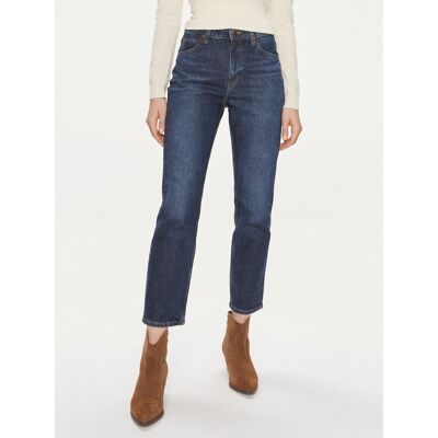 Lee Jeansy Carol 112346311 Granatowy Straight Fit 28_31 Granatowy Damskie Lee Jeansy Carol 112346311 Granatowy Straight Fit 28_31 Granatowy Damskie