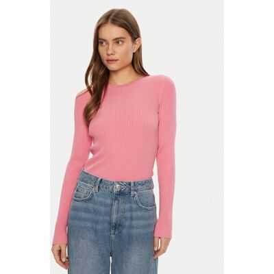 JJXX Sweter Jodi 12250072 Różowy Slim Fit M Różowy Damskie JJXX Sweter Jodi 12250072 Różowy Slim Fit M Różowy Damskie